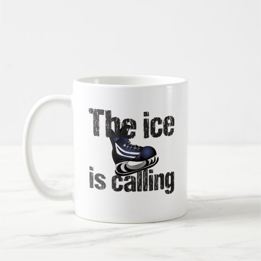 Hockey Das Eis ruft Kaffeetasse (Links)