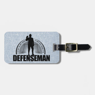 Hockey Defenseman Gepäckanhänger