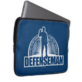 Hockey Defenseman Laptopschutzhülle (Vorne Rechts)