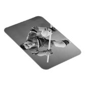 Hockey Defenseman Magnet (Rechte Seite)