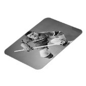 Hockey Defenseman Magnet (Linke Seite)