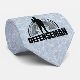 Hockey Defenseman (personalisiert) Krawatte