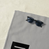 Hockey Defenseman Strandtuch (Beispiel)