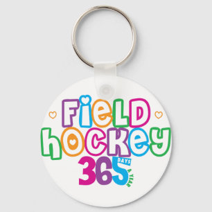 Hockey des Feld-365 Schlüsselanhänger
