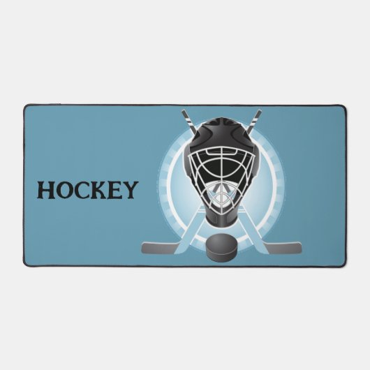 Hockey Design Desk Mat Schreibtischunterlage (Vorderseite)