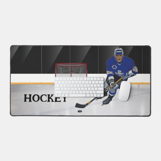 Hockey Design Desk Mat Schreibtischunterlage (Tastatur & Maus)