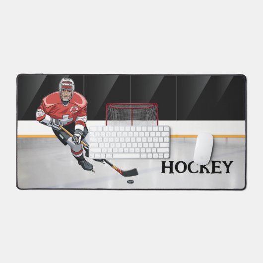 Hockey Design Desk Mat Schreibtischunterlage (Tastatur & Maus)