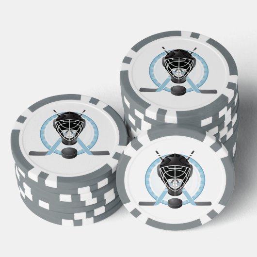 Hockey Design Poker Chips (Stapel)