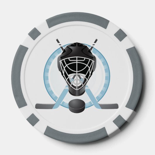 Hockey Design Poker Chips (Rückseite)