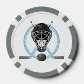 Hockey-Design-Pokerkarten Pokerchips (Rückseite)