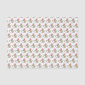 Hockey Dog Weihnachten Seidenpapier (Vorderseite)