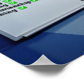 Hockey Do's and Don'ts Whiteboard Poster (Ecke)