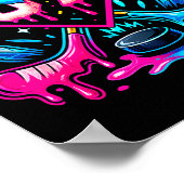 Hockey Drip 6 7 Nummer 67 Sechs Sieben Meme Männer Poster (Ecke)