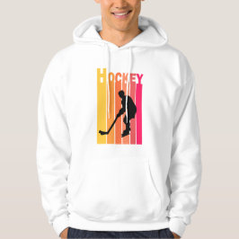 Hockey-Eis Retro Vintage Hoodie