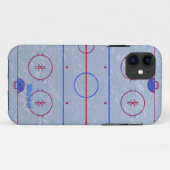 Hockey-Eisbahn Case-Mate iPhone Hülle (Rückseite (Horizontal))