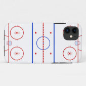 Hockey-Eisbahn Case-Mate iPhone Hülle (Rückseite (Horizontal))