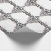 HOCKEY-EISBAHN GESCHENKPAPIER (Ecke)