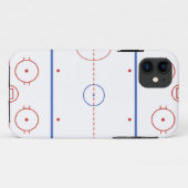 Hockey-Eisbahn iPhone Fall Case-Mate iPhone Hülle (Rückseite (Horizontal))