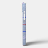 Hockey-Eisbahn-Neigung Case-Mate iPhone Hülle (Rückseite / Links)