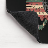 Hockey Eiscreme-Drip-Camo-USA-Flagge Mousepad (Ecke)