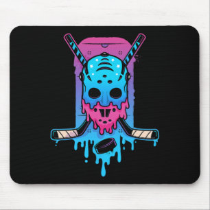 Hockey-Eiscreme-Tropfen Mousepad