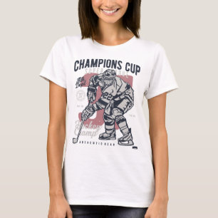 Hockey Eishockey Champion League 476 Spieler T-Shirt