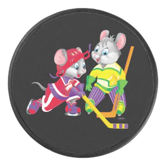 Hockey Eishockey Puck (Vorderseite)