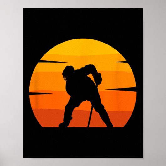 Hockey-Eishockey-Spieler-Geschenk 10 Poster (Vorne)