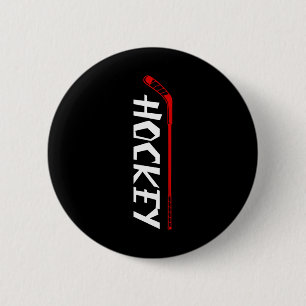 Hockey-Eishockey-Spieler-Geschenk 8 Button