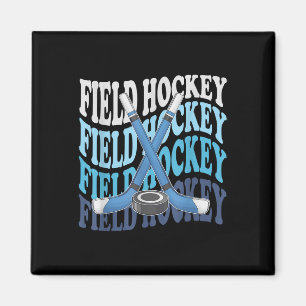 Hockey Eishockeyspieler Eishockeyfan Magnet
