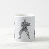 Hockey Enforcer Calligram Tasse (Mittel)