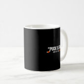 Hockey Enforcer Orange 2 Kaffeetasse (VorderseiteRechts)