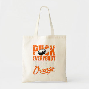 Hockey-Enforcer Orange Lustiger Hockey-Sport Tragetasche