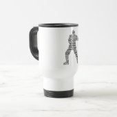 Hockey Enforcer Travel Mug Reisebecher (Vorderseite Links)