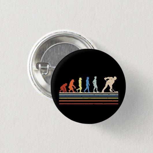 Hockey-Evolution Button (Vorne & Hinten)