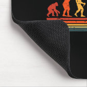 Hockey-Evolution für Hockeyspieler Mousepad (Ecke)