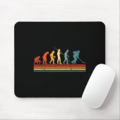 Hockey-Evolution für Hockeyspieler Mousepad (Mit Mouse)