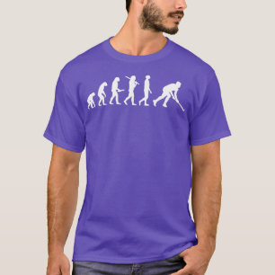 Hockey-Evolution für Hockeyspieler T-Shirt