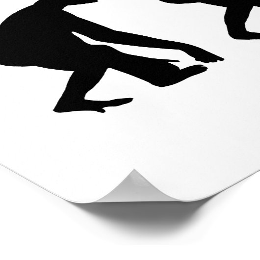 Hockey-Evolution Poster (Ecke)