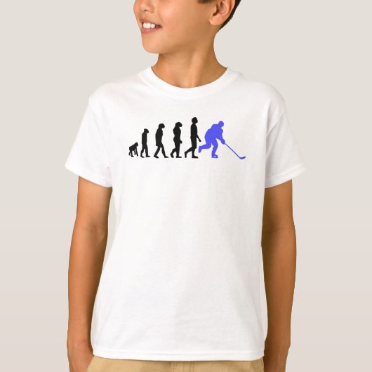 Hockey-Evolution T-Shirt (Vorderseite)