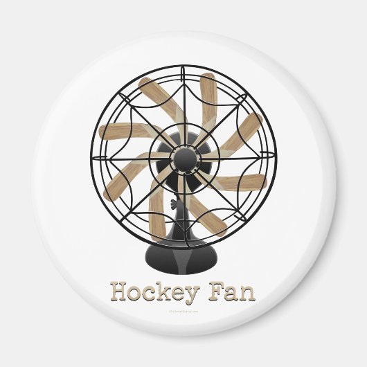Hockey-Fan (#1) Magnet (Vorne)