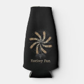 Hockey Fan Flaschenkühler (Vorderseite)