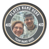 Hockey-Fan-Geschenk Eishockey Puck (Vorderseite)