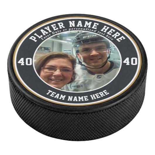 Hockey-Fan-Geschenk Eishockey Puck (3/4)