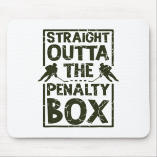 Hockey-Fan straight aus der Strafbank Hockey S Mousepad