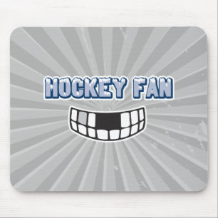 Hockey-Fan vermisste Zähne Mousepad