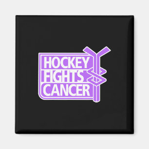Hockey Fights Cancer Shirts Erwachsene Uni Clic Fi Magnet