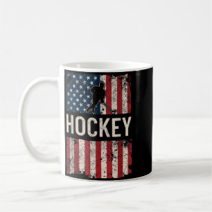 Hockey-Flagge Amerikanisch - Patriotische Frauen K Kaffeetasse