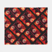 Hockey Fleecedecke (Vorderseite (Horizontal))