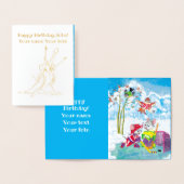 Hockey Folienkarte (Anzeige)